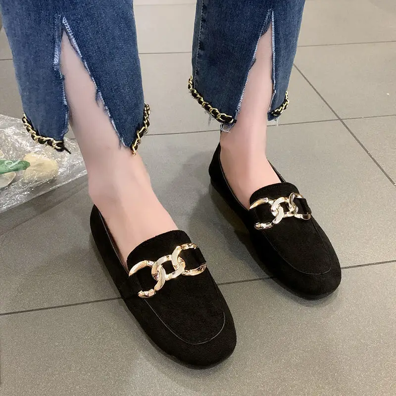 Women Shoes Quick Delivery - Damskie baleriny wsuwane z okrągłym noskiem,