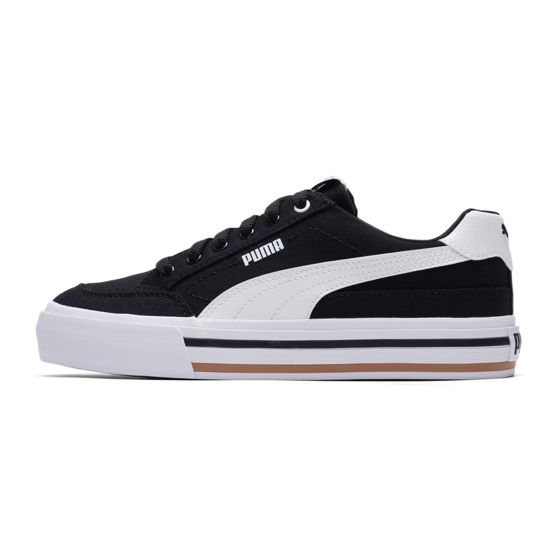 Women Shoes Puma - Białe trampki Puma retro z płótna