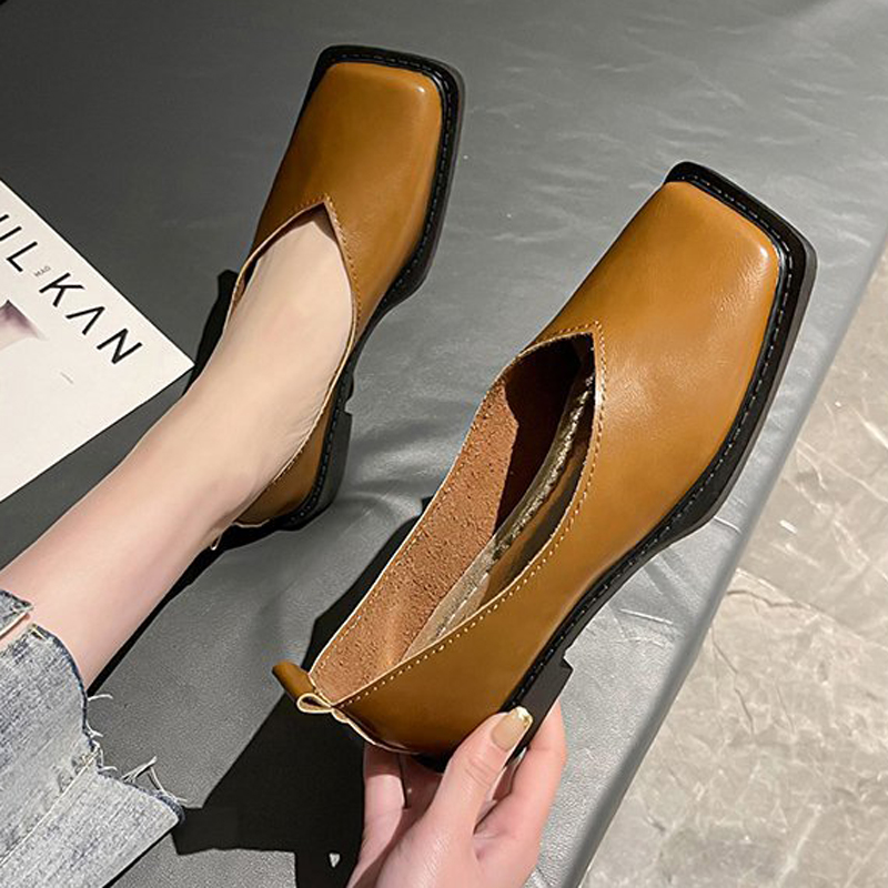 Women'S Shoes For Fall - Damskie czółenka na niskim obcasie, obuwie