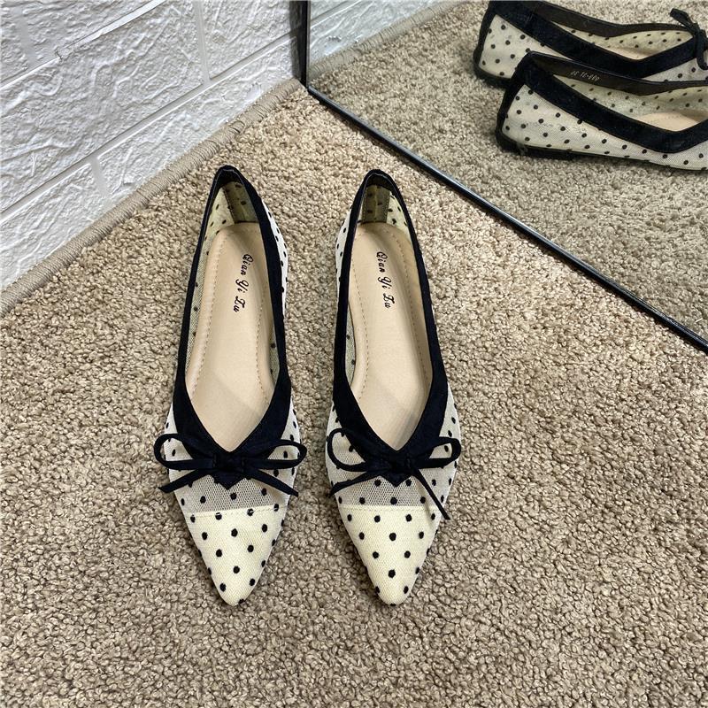 Women Shoes Quick Delivery - Eleganckie damskie buty letnie z kokardą,