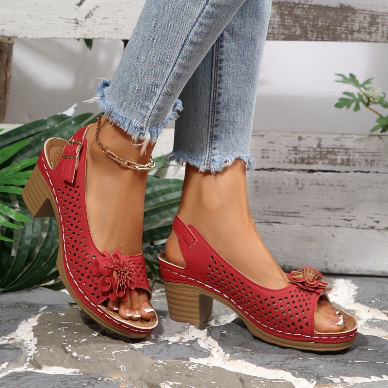 Damskie sandały na masywnym ob – Women Shoes Model recenzja i cena