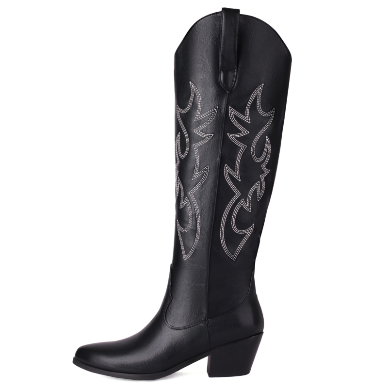 Białe damskie buty do kolan 20 – Western Cowgirl Boot recenzja i cena