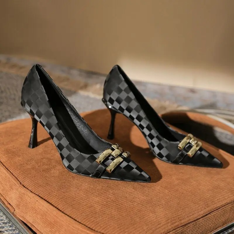 Czarne buty damskie na średnim – Women Shoes Quick Delivery recenzja i cena