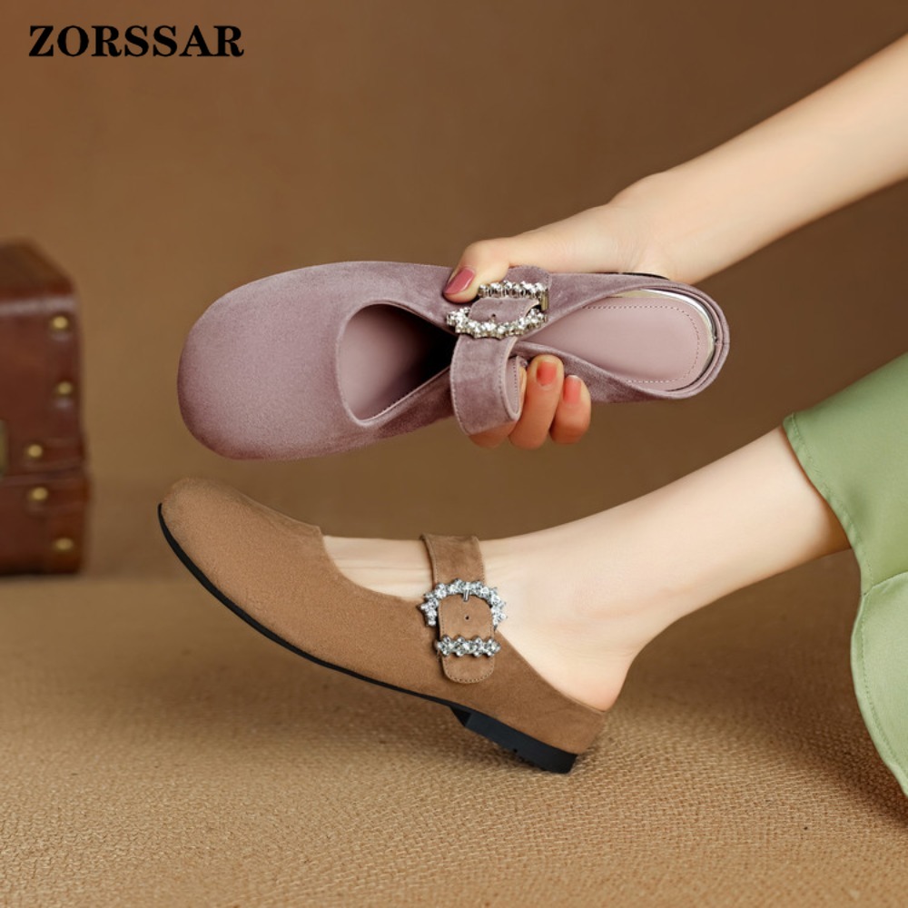 Damskie zamszowe baleriny Mary – Kids Shoes Women recenzja i cena