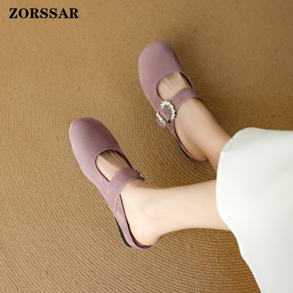 Damskie zamszowe baleriny Mary – Kids Shoes Women recenzja i cena