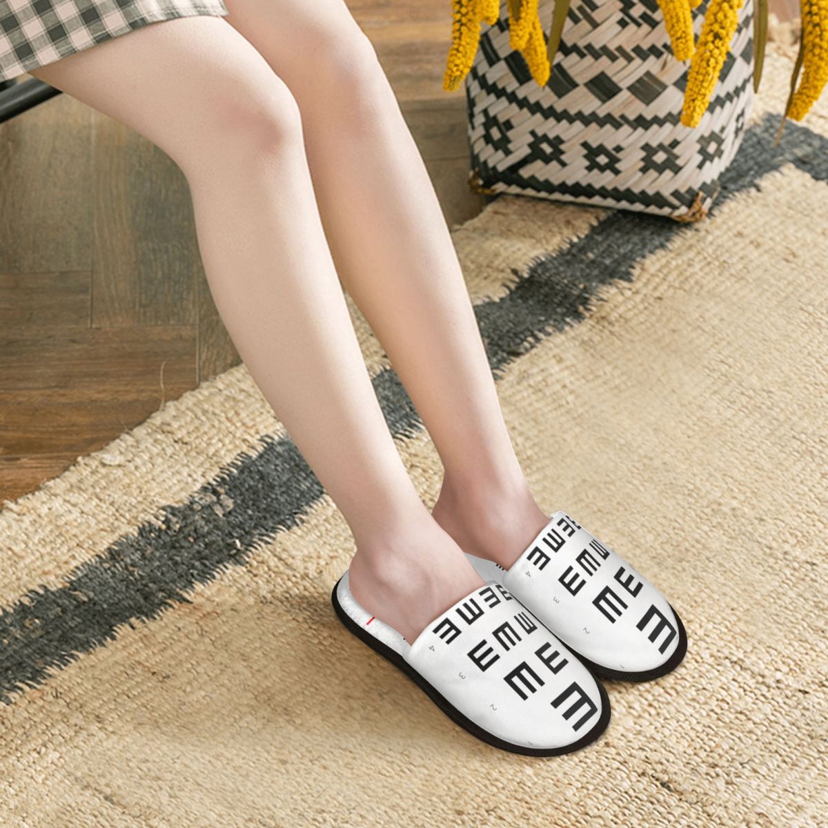 Damskie kapcie domowe z wygodn – Women Shoes Chart Size recenzja i cena