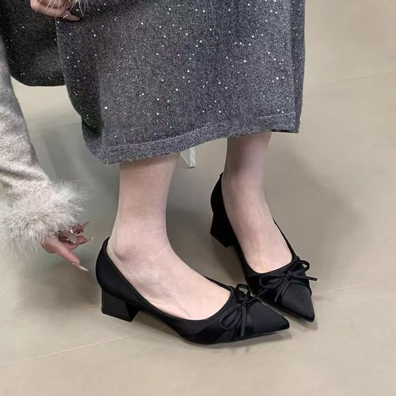 Retro buty do połowy łydki, po – Women'S Heels recenzja i cena