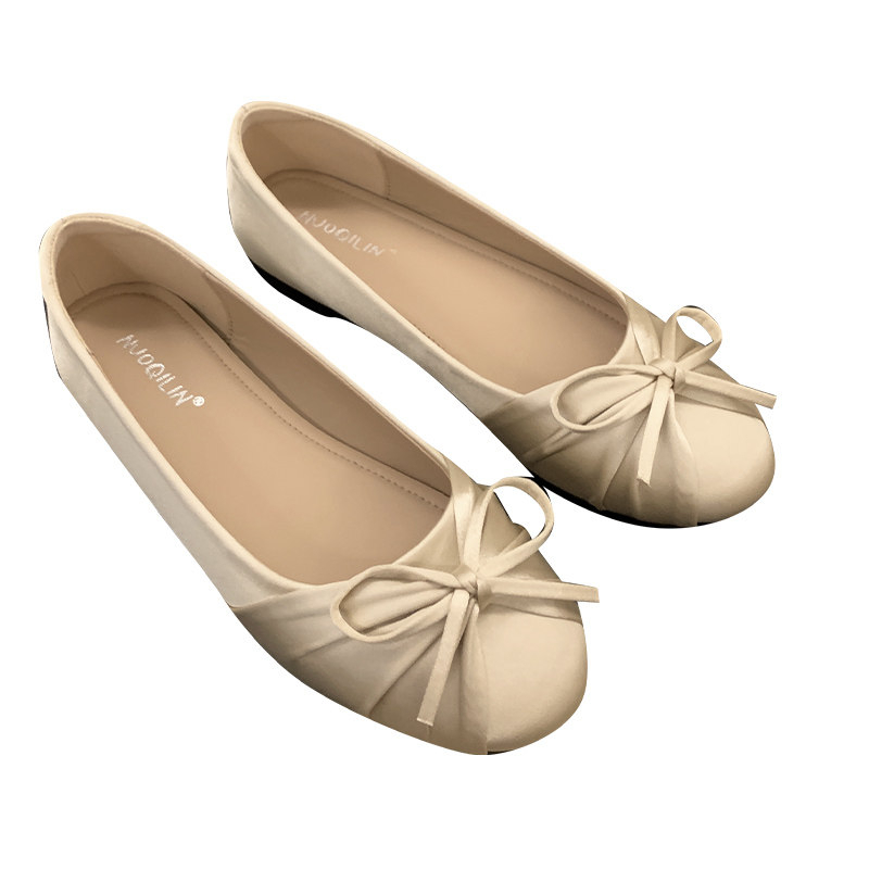 2026 Nowe satynowe baleriny z  – Women'S Shoes Round Toe recenzja i cena