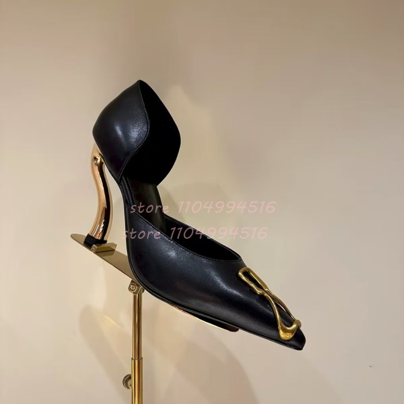 Metalowe Ozdoby Czarne Zamszow – Women Shoes Model recenzja i cena