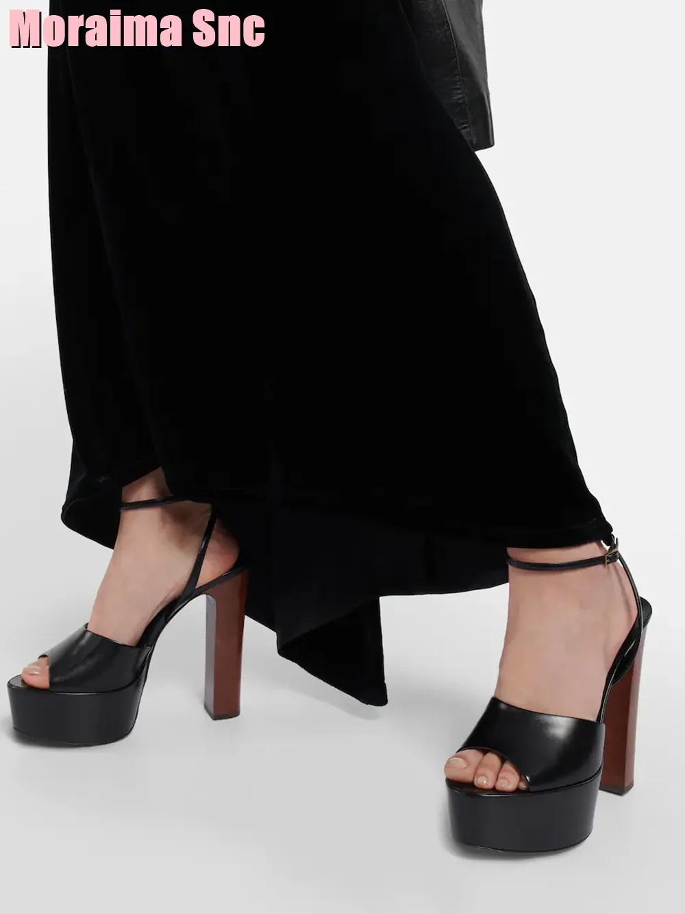 Peep Toe sandały lakierowane n – Women Shoes Model recenzja i cena