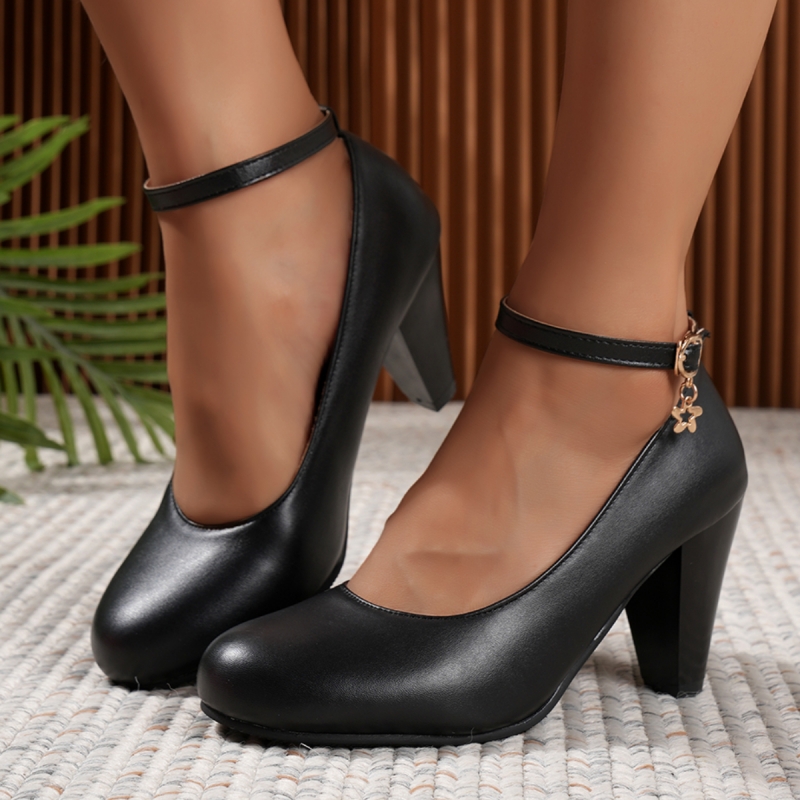 Eleganckie czarno-różowo-białe – Women'S Shoes Big Feet recenzja i cena