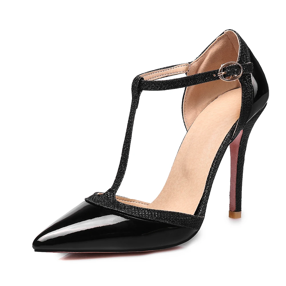 Nowe Letnie Seksowne Czerwone  – Women'S Shoes Big Feet recenzja i cena