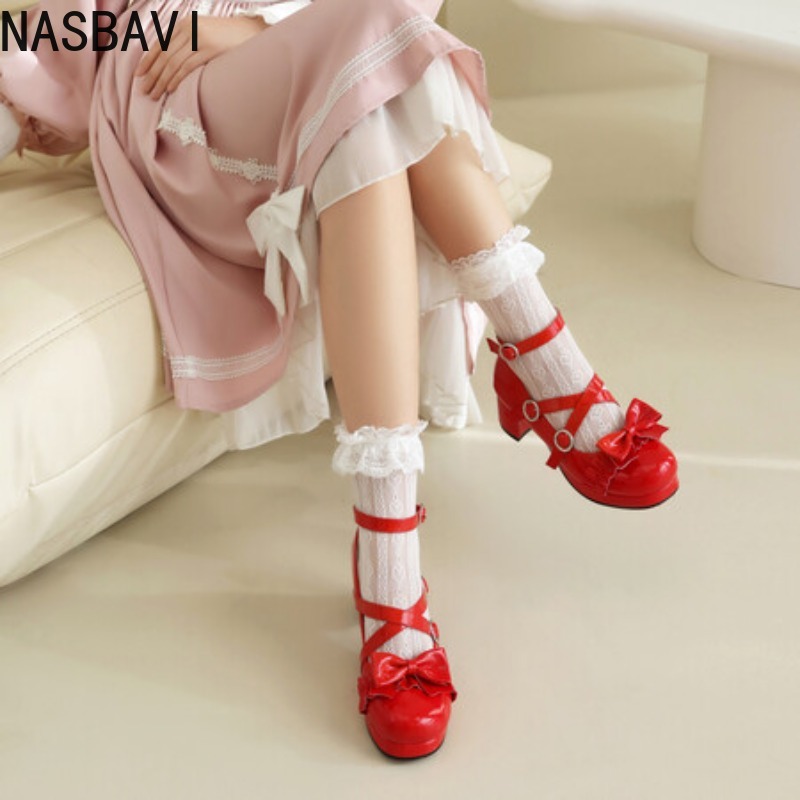 NASBAVI Damskie buty Lolitas M – Women'S Shoes Big Feet recenzja i cena