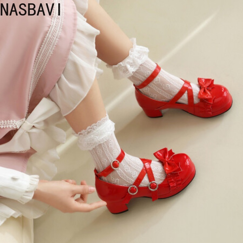 NASBAVI Damskie buty Lolitas M – Women'S Shoes Big Feet recenzja i cena