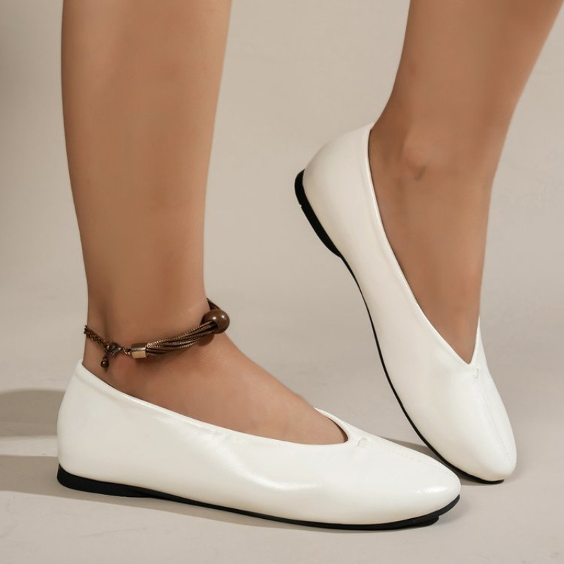 Wygodne damskie baleriny z okr – Women'S Shoes Round Toe recenzja i cena
