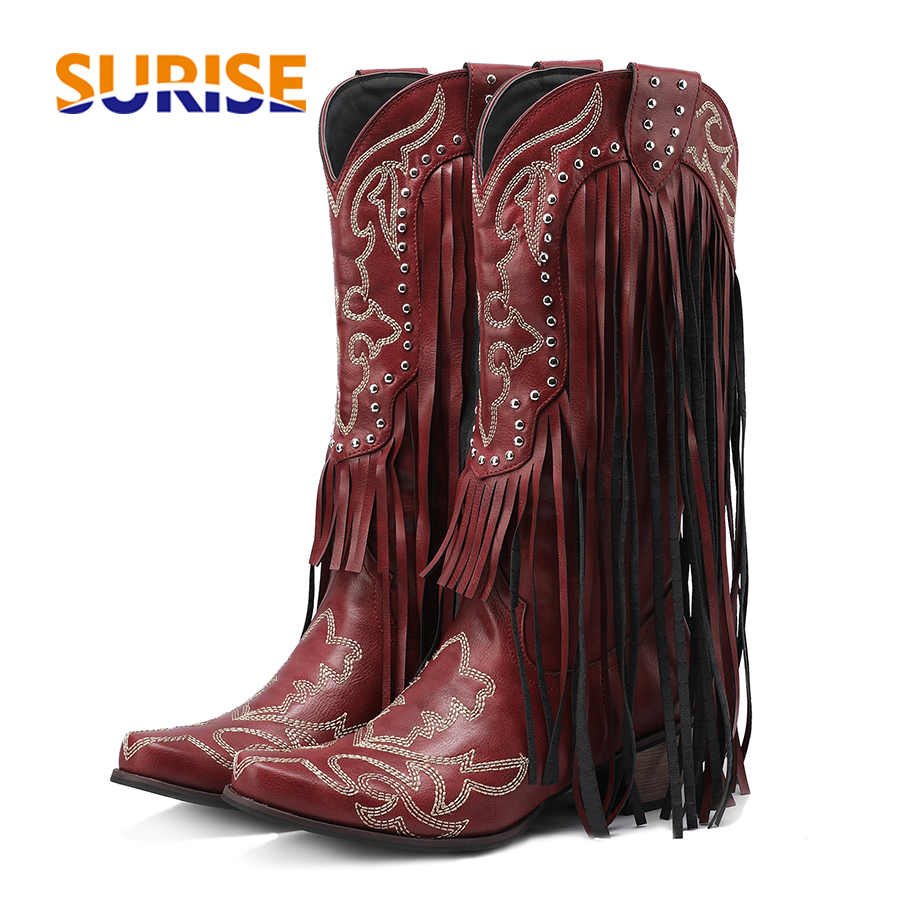 Zachodni kowbojski środkowy bu – Western Cowgirl Boot recenzja i cena