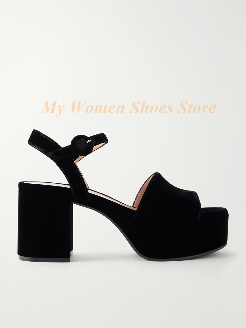 Sandały na platformie z zamszu – Kids Shoes Women recenzja i cena