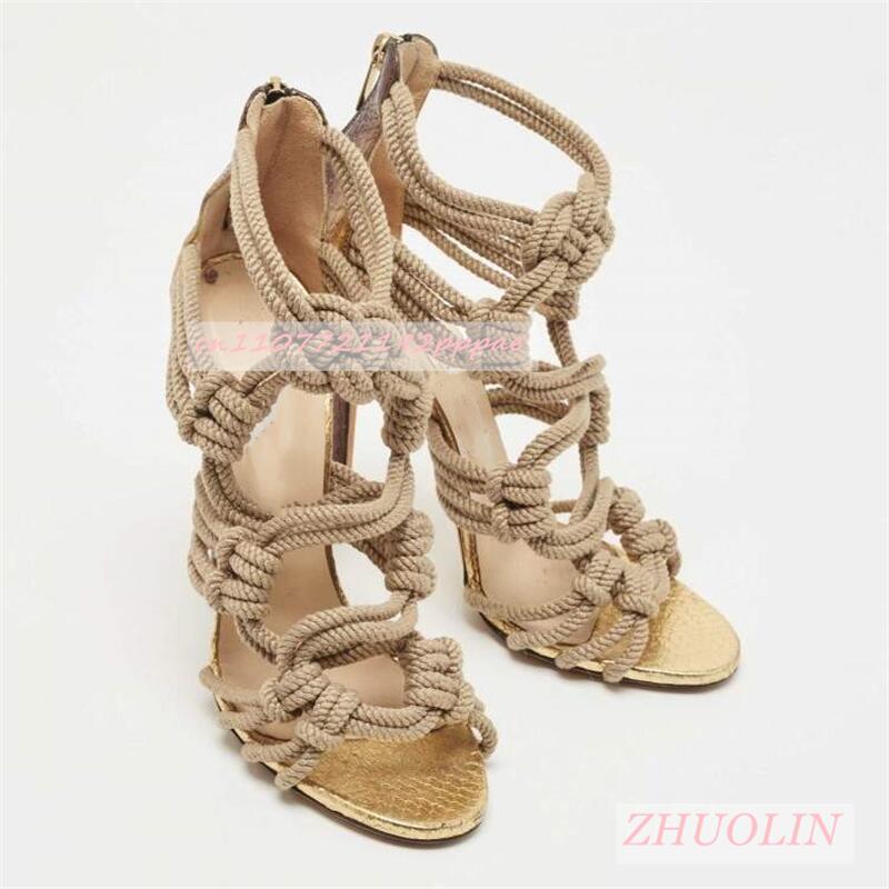 Sandały damskie z plecionym sz – Kids Shoes Women recenzja i cena