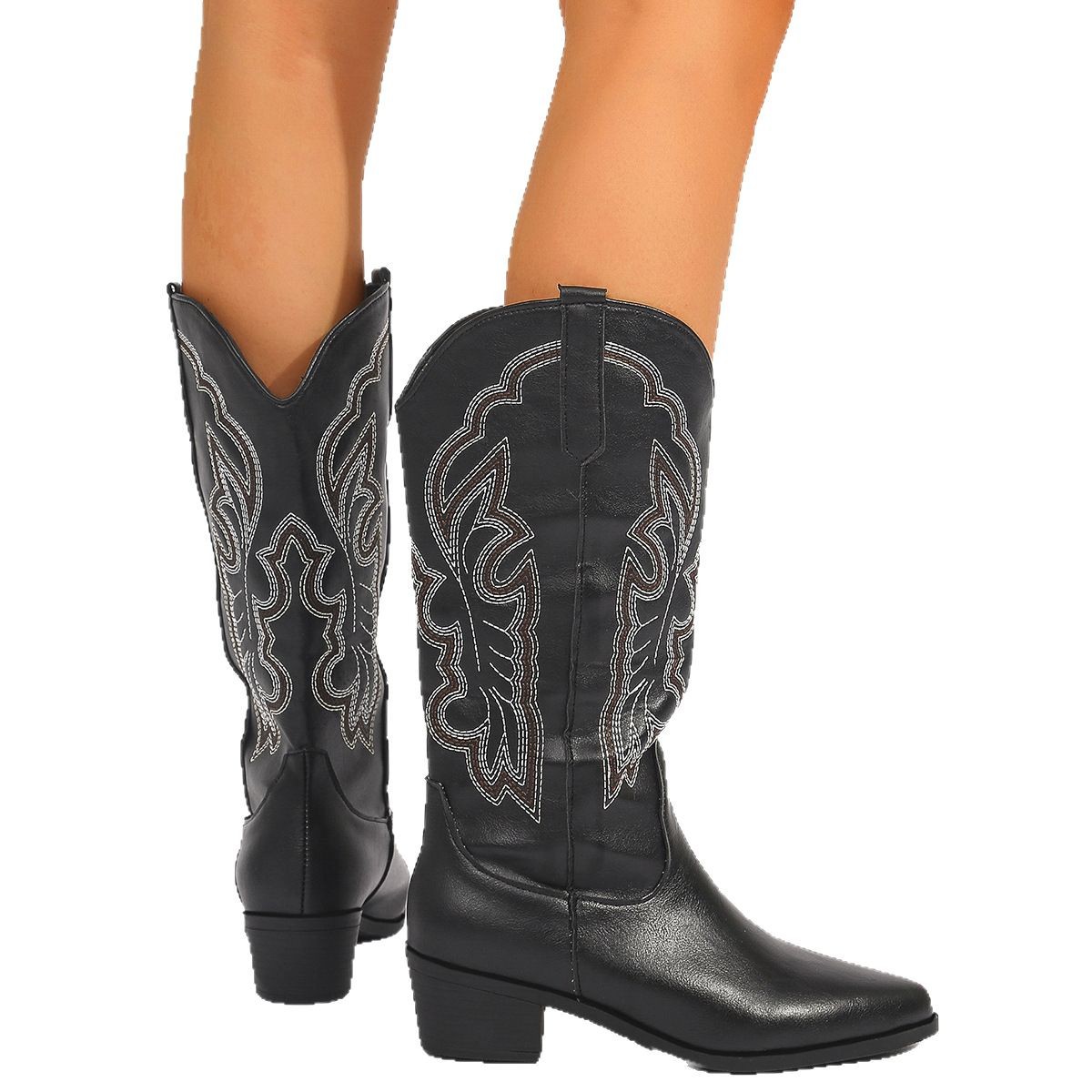 Botki damskie plus size 43 na  – Western Cowgirl Boot recenzja i cena