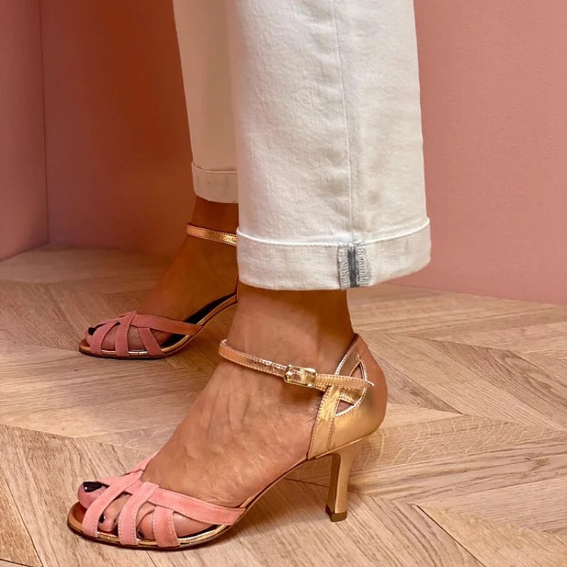 Letnie sandały na wysokim obca – Women Shoes Model recenzja i cena