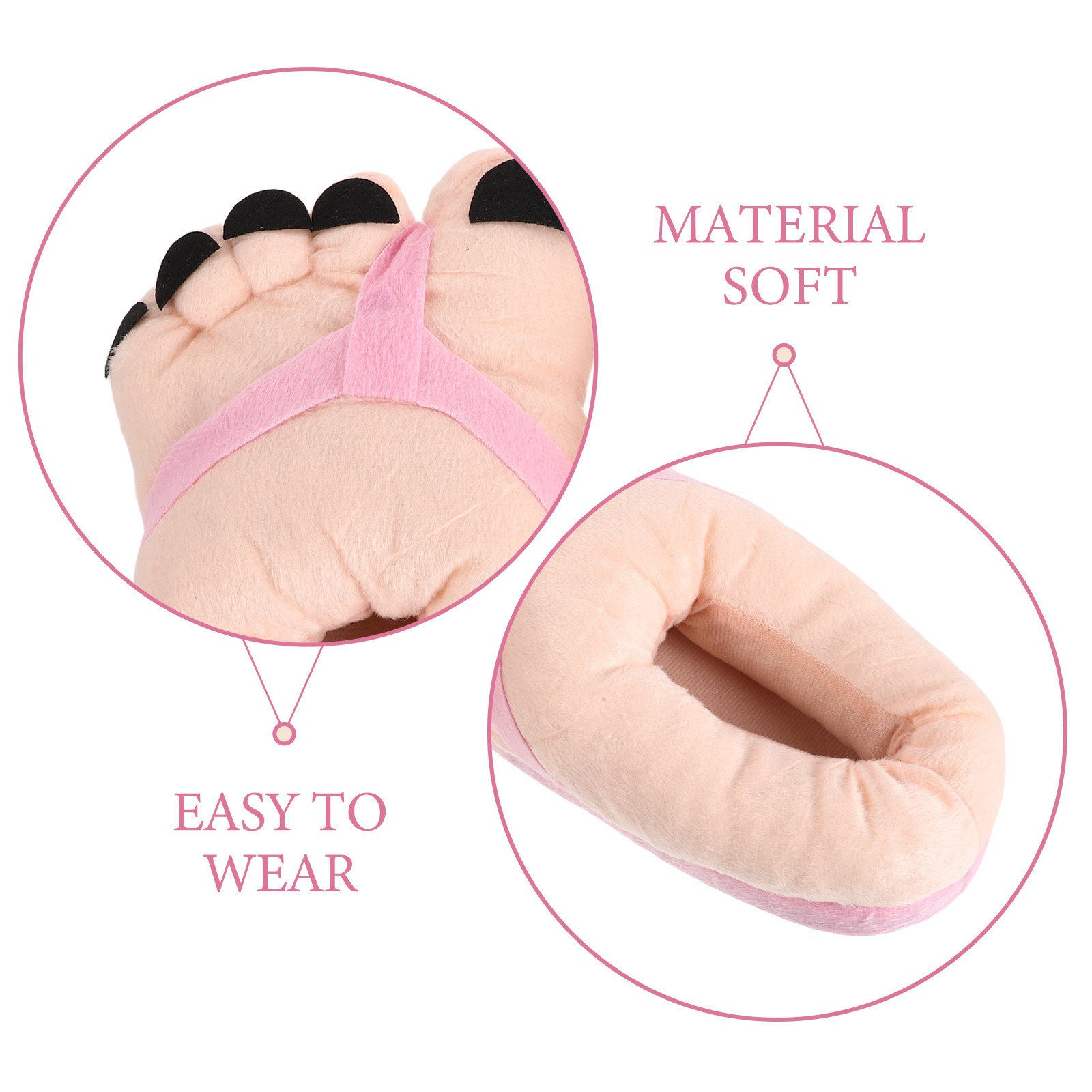 1 para zabawnych kapci w kszta – Women Shoes For Big Feet recenzja i cena