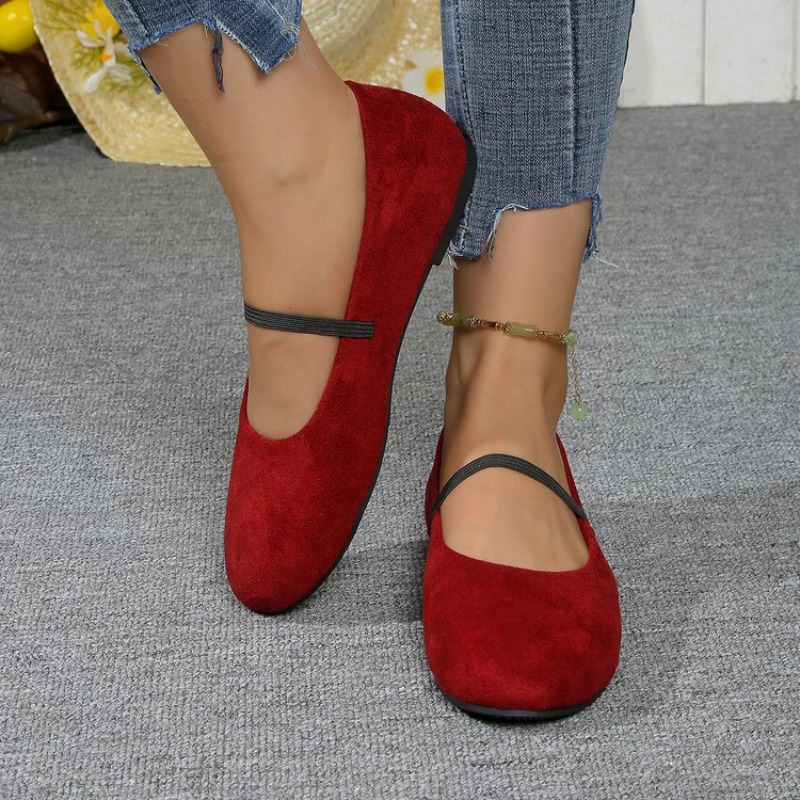 Baletki damskie z okrągłym nos – Women'S Shoes Round Toe recenzja i cena