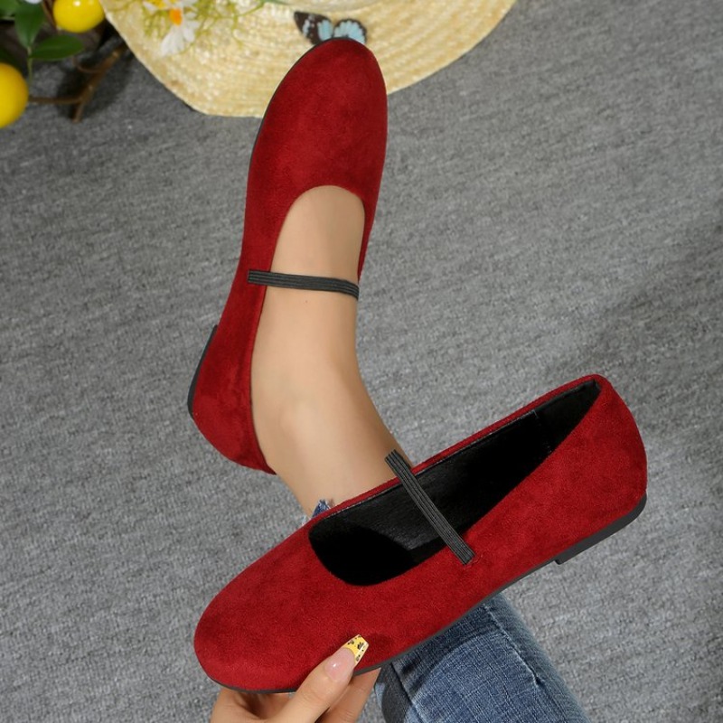 Baletki damskie z okrągłym nos – Women'S Shoes Round Toe recenzja i cena